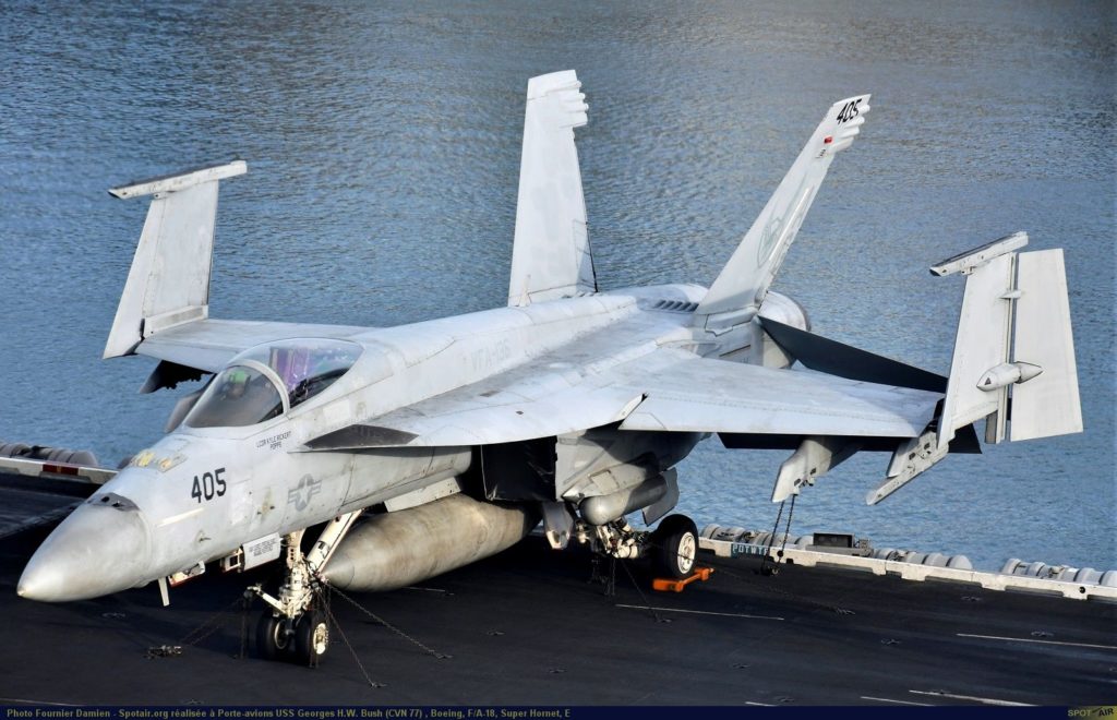 Le F/A-18E/F Super Hornet, cheval à tout faire des PA US