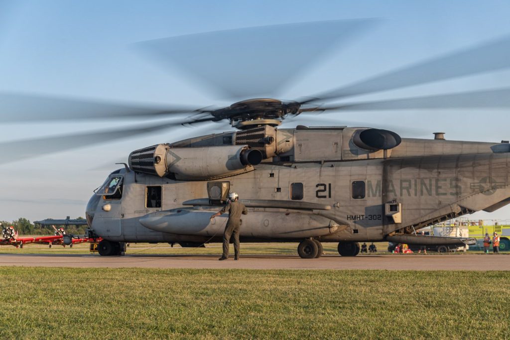 Départ CH-53 USMC