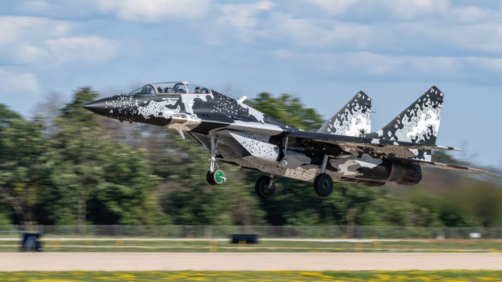 Jared Isaacman aux commandes de son MiG-29UB