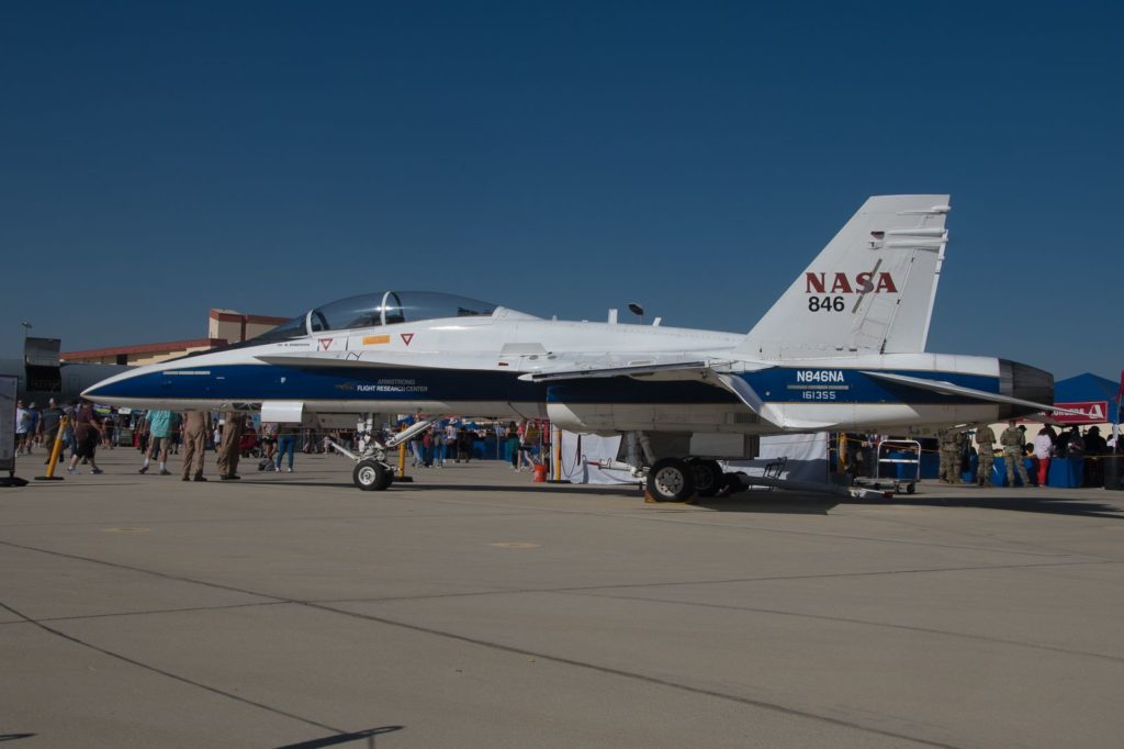F-18 de la NASA